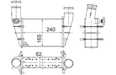 chladič turba MAHLE ORIGINAL CI 130 000S