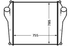 Chladič plniaceho vzduchu MAHLE CI 131 000P