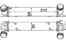 Chladič turba MAHLE CI 146 000P