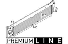 Chladič turba MAHLE CI 158 000P