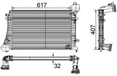 Chladič turba MAHLE CI 162 000P