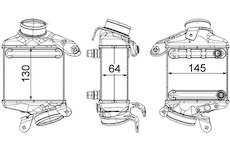 chladič turba MAHLE ORIGINAL CI 186 000P