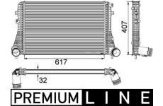 Chladič turba MAHLE CI 208 000P