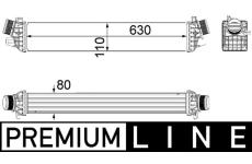 Chladič turba MAHLE CI 258 000P