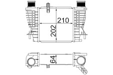 Chladič turba MAHLE CI 264 000S