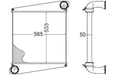 Chladič turba MAHLE CI 272 000P