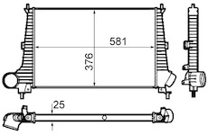 chladič turba MAHLE ORIGINAL CI 300 000P