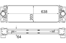 chladič turba MAHLE ORIGINAL CI 369 000S