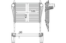 chladič turba MAHLE ORIGINAL CI 38 000P