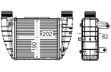 chladič turba MAHLE CI 421 000S