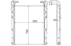 chladič turba MAHLE ORIGINAL CI 455 000P