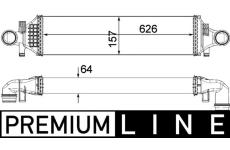 chladič turba MAHLE ORIGINAL CI 480 000P