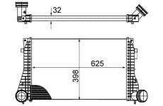 chladič turba MAHLE ORIGINAL CI 482 000S