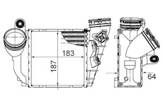 chladič turba MAHLE CI 485 000S