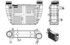 chladič turba MAHLE ORIGINAL CI 486 000S