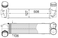 Chladič turba MAHLE CI 490 000S