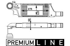 chladič turba MAHLE ORIGINAL CI 61 000P