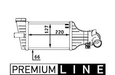 chladič turba MAHLE ORIGINAL CI 71 000P