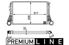 chladič turba MAHLE ORIGINAL CI 83 000P