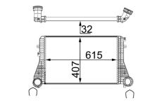 chladič turba MAHLE ORIGINAL CI 83 000S