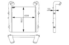 chladič turba MAHLE ORIGINAL CI 96 000P