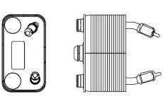 Chladič oleje, automatická převodovka MAHLE CLC 166 000P
