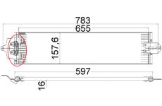 Chladič oleje, automatická převodovka MAHLE CLC 49 000P