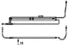 Chladič oleje, řízení MAHLE CLC 54 000P