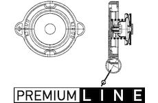 Uzavírací víčko, chladič MAHLE CRB 8 000P