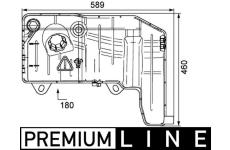 nádrž expanzní MAHLE BEHR IVECO IRISBUS Citelis, Stralis, Trakker,