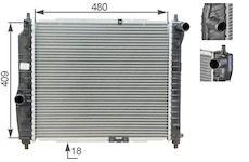 Chladič, chlazení motoru MAHLE ORIGINAL CR 1309 000S