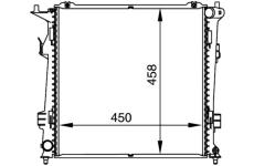 Chladič, chlazení motoru MAHLE CR 1367 000P