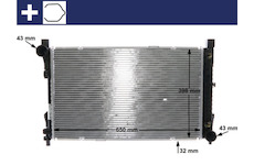 Chladič, chlazení motoru MAHLE ORIGINAL CR 1478 000S
