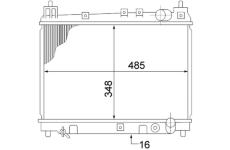 Chladič, chlazení motoru MAHLE CR 1524 000S