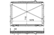 Chladič, chlazení motoru MAHLE ORIGINAL CR 2097 000P