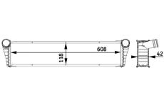 Chladič motora MAHLE CR 778 000S
