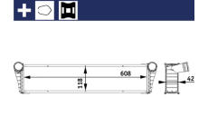 Chladič, chlazení motoru MAHLE ORIGINAL CR 778 000S