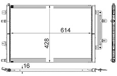 Chladič, chlazení motoru MAHLE ORIGINAL CR 868 000P