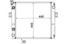Chladič, chlazení motoru MAHLE CR 869 000S