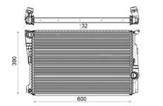 Chladič motora MAHLE CR 877 000P