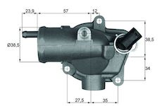 Termostat, chladivo MAHLE TH 11 87