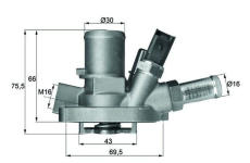 Termostat, chladivo MAHLE ORIGINAL TI 147 80