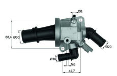 Termostat, chladivo MAHLE TI 153 88