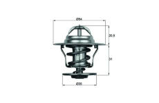 Termostat, chladivo MAHLE ORIGINAL TX 15 87D