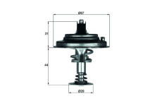 Termostat, chladivo MAHLE ORIGINAL TX 26 80D1