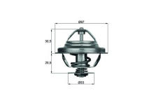 Termostat chladenia MAHLE TX 27 80D