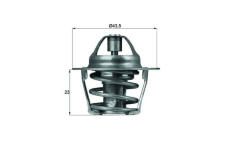 Termostat, chladivo MAHLE ORIGINAL TX 61 83