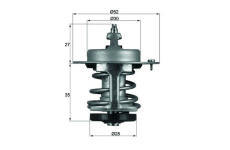 Termostat, chladivo MAHLE ORIGINAL TX 69 79