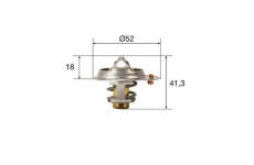 Termostat chladenia MAHLE TX 85 82