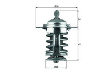 Termostat chladenia MAHLE TX 70 82